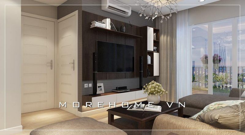 19 Hình ảnh thiết kế kệ tivi sang trọng cho căn hộ chung cư