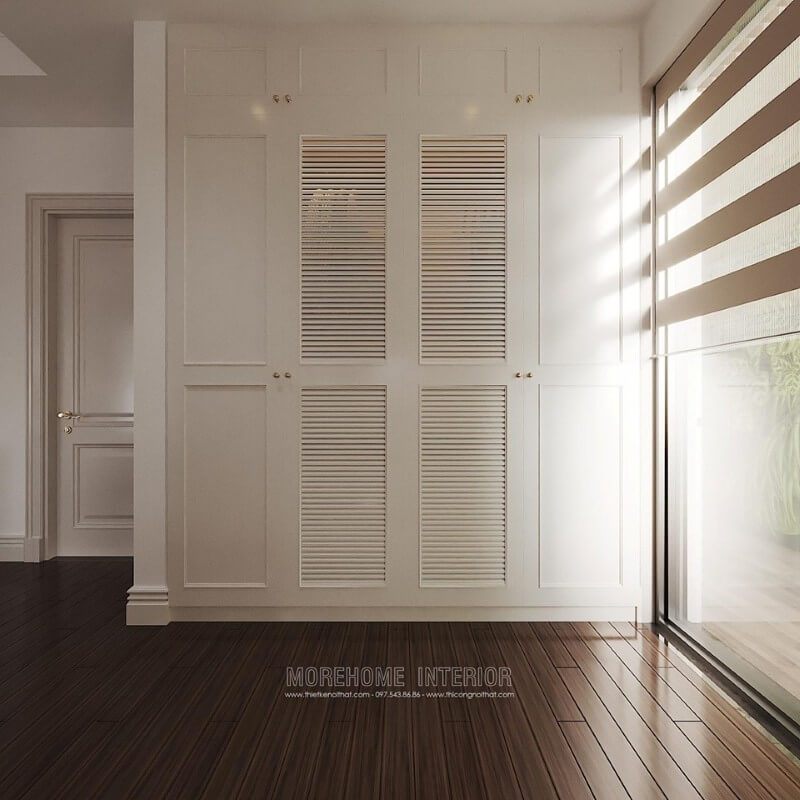 Morehome nhận sản xuất tủ quần áo gỗ tần bì